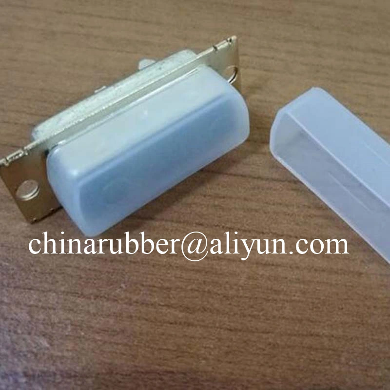 Customized Rectangular Rubber Cap End Protection Cap Rubber Product Rubber Plugs Part